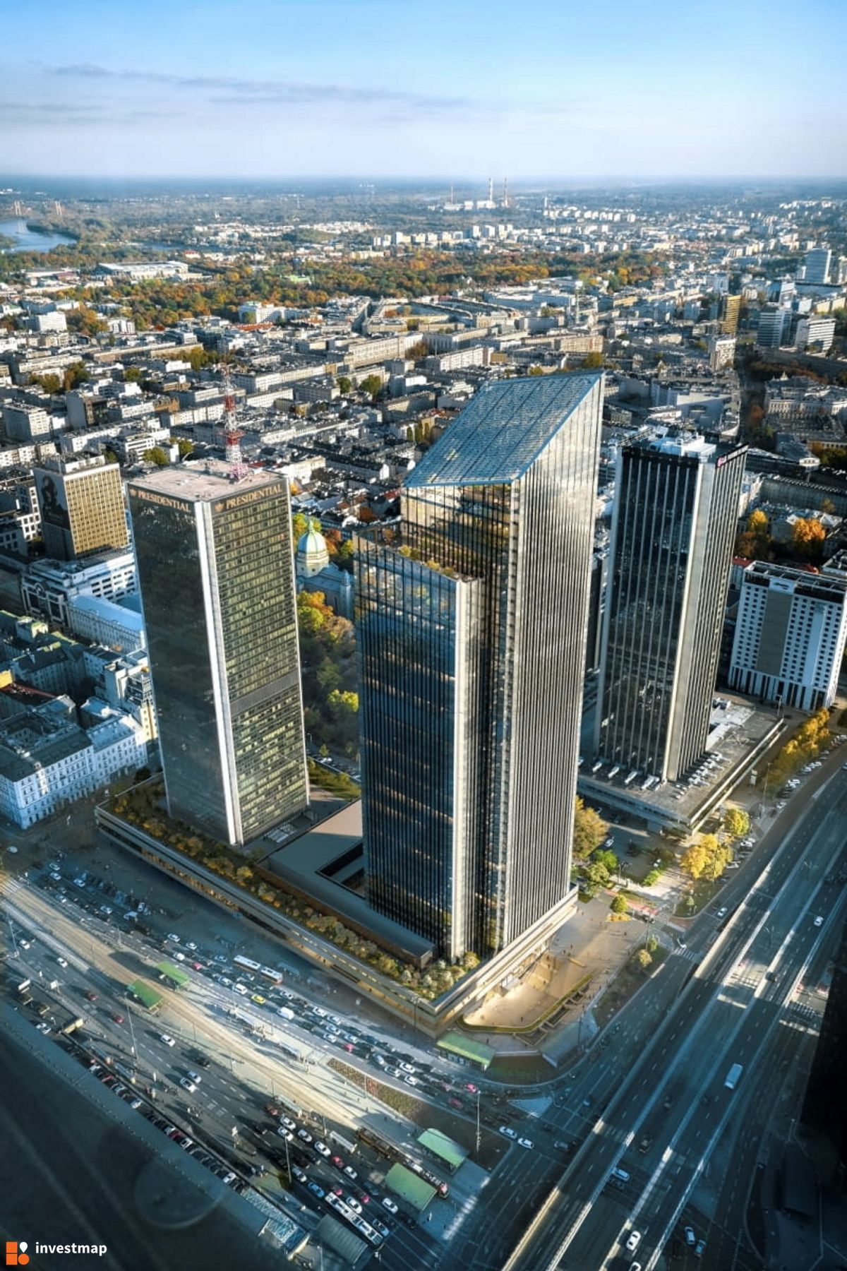 Wizualizacja Lilium Tower dodał Orzech 