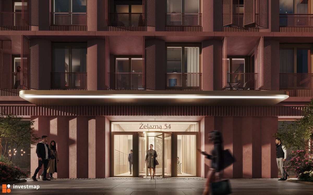 Wizualizacja Żelazna 54 dodał Wojciech Jenda