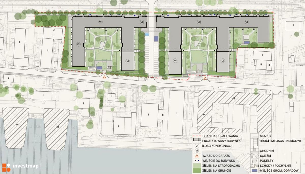 Wizualizacja Kompleks wielofunkcyjny, ul. Kościerzyńska dodał Orzech 