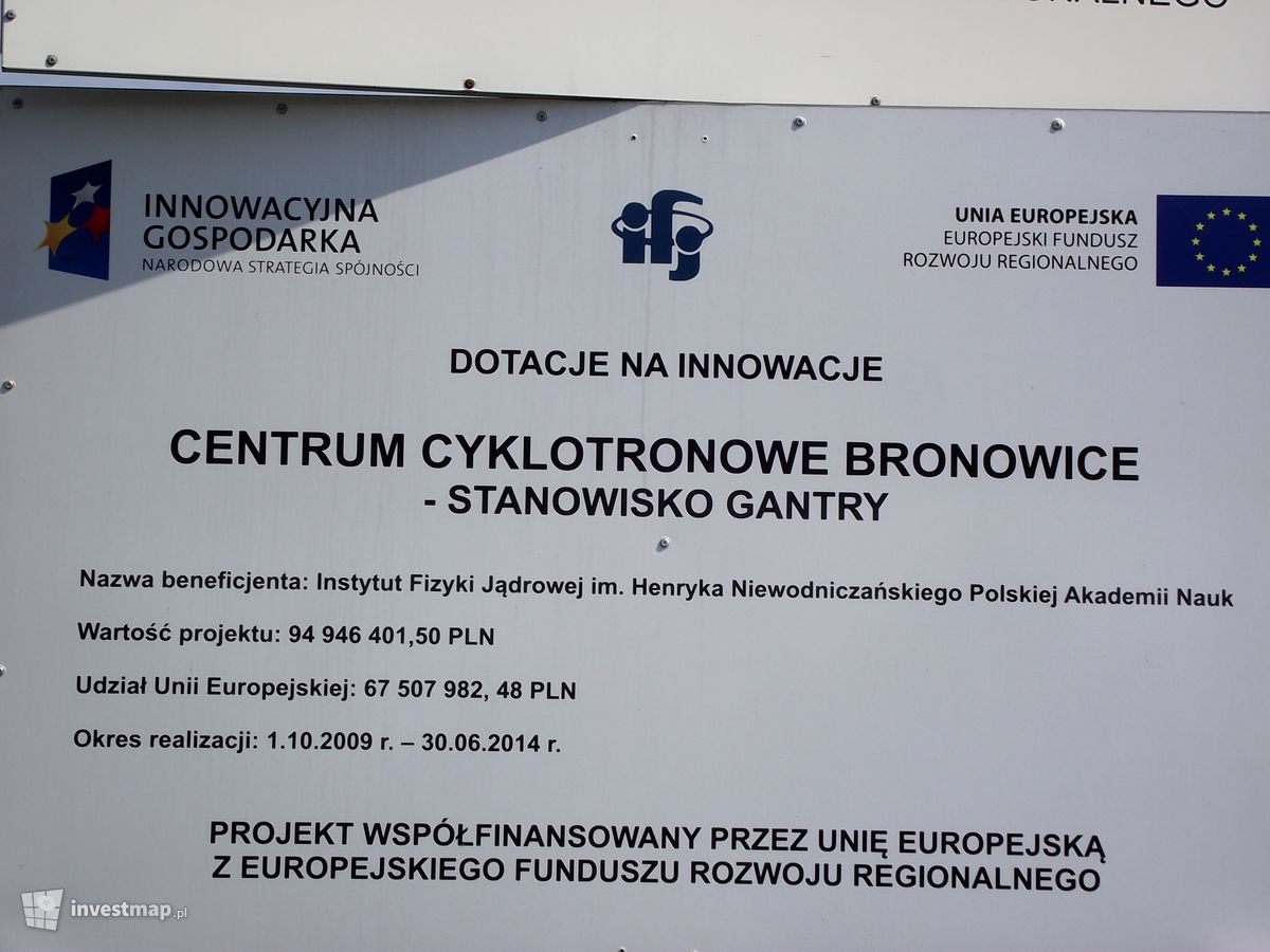 Zdjęcie [Kraków] Narodowe Centrum Radioterapii Hadronowej (Centrum Cyklotronowe "Bronowice", Gangry 2) fot. Damian Daraż 