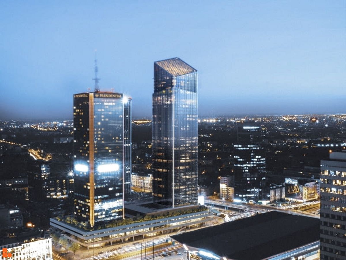 Wizualizacja Lilium Tower dodał Orzech 