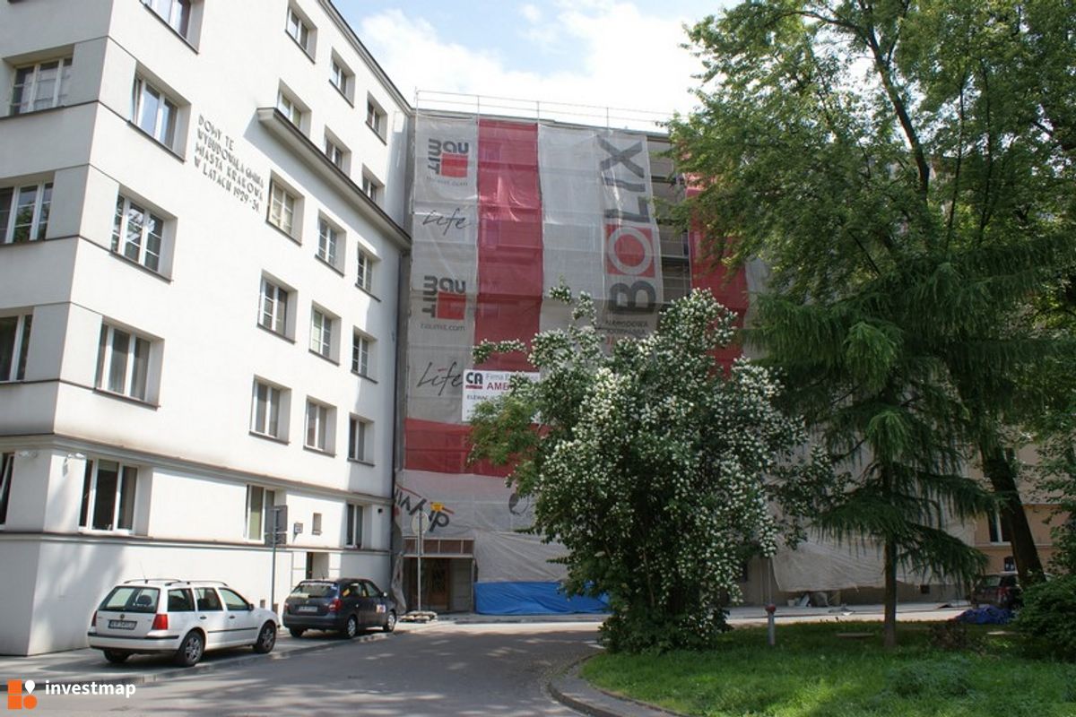 Zdjęcie [Kraków] Remont Elewacji, ul. Bobrowskiego 12 fot. Damian Daraż 