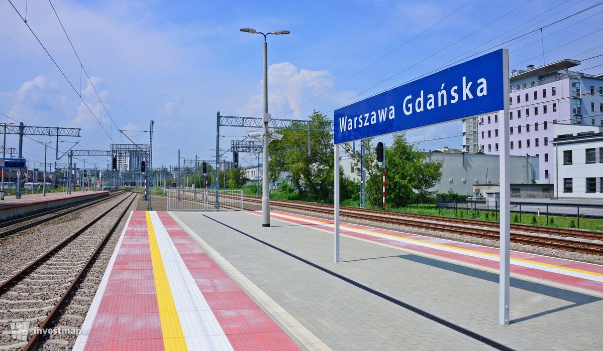 Zdjęcie Modernizacja stacji Warszawa Gdańska fot. Orzech 