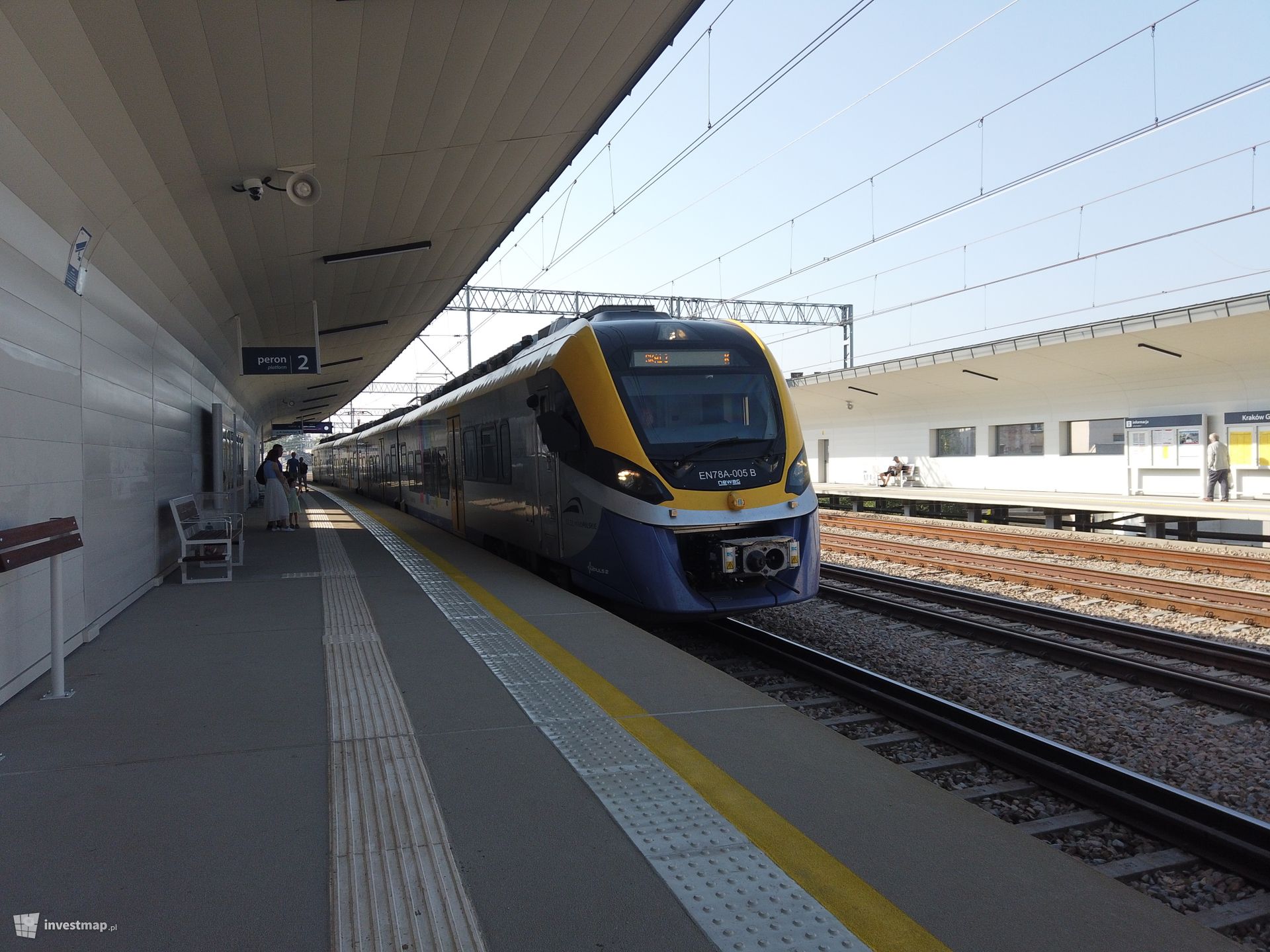 Podróżni mogą już korzystać z nowego przystanku kolejowego w centrum Krakowa 