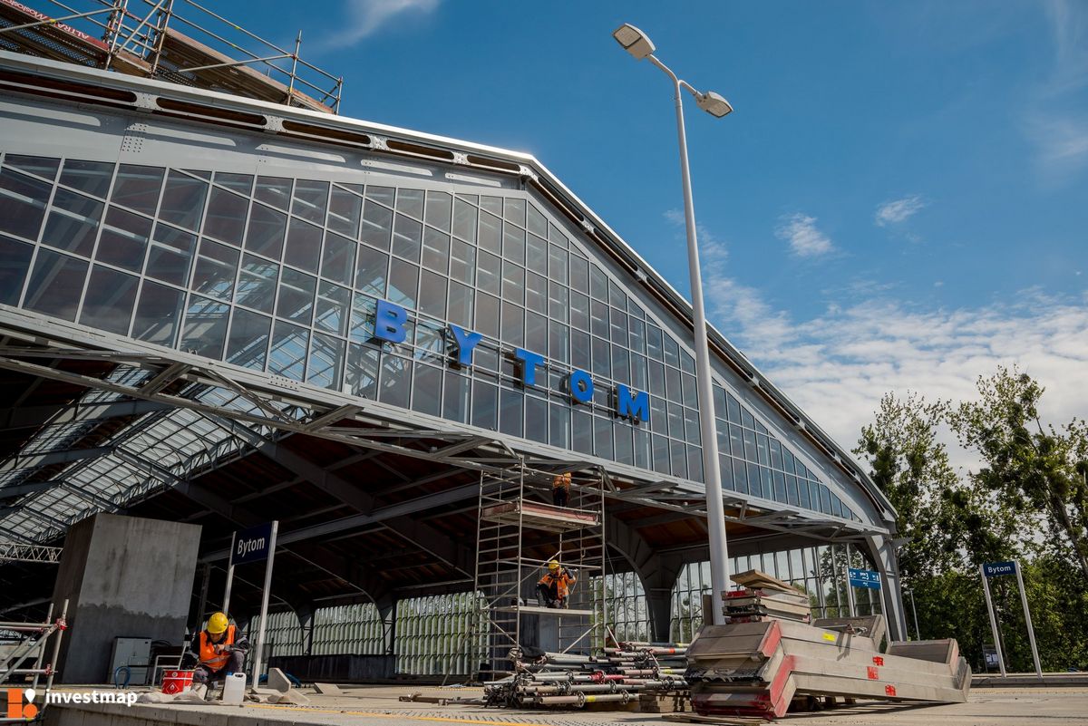Zdjęcie Modernizacja stacji kolejowej w Bytomiu fot. Orzech 