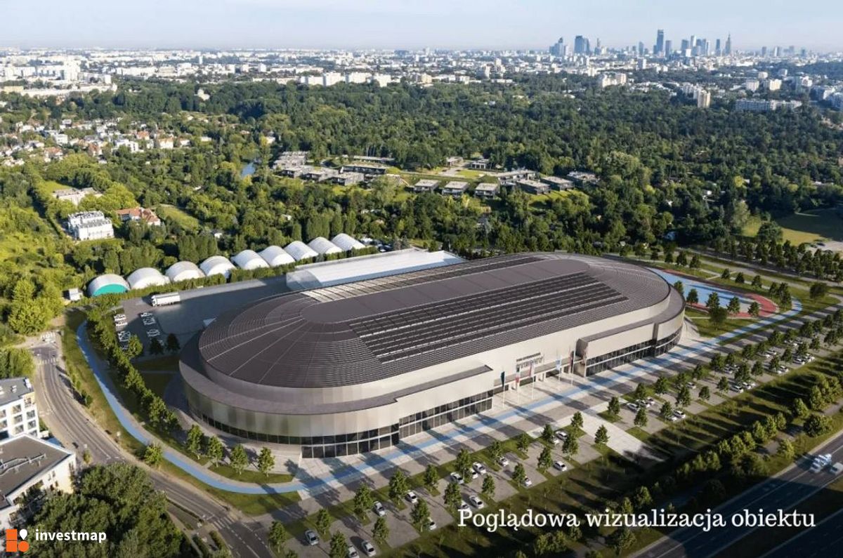 Wizualizacja Modernizacja Toru Łyżwiarskiego "Stegny" dodał Orzech 
