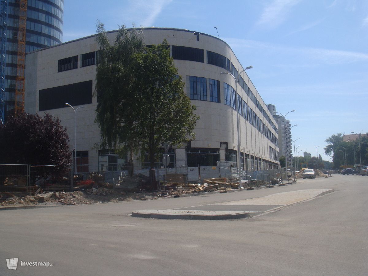 Zdjęcie [Wrocław-Krzyki] Przebudowa układu drogowego wokół Sky Tower fot. Jan Augustynowski