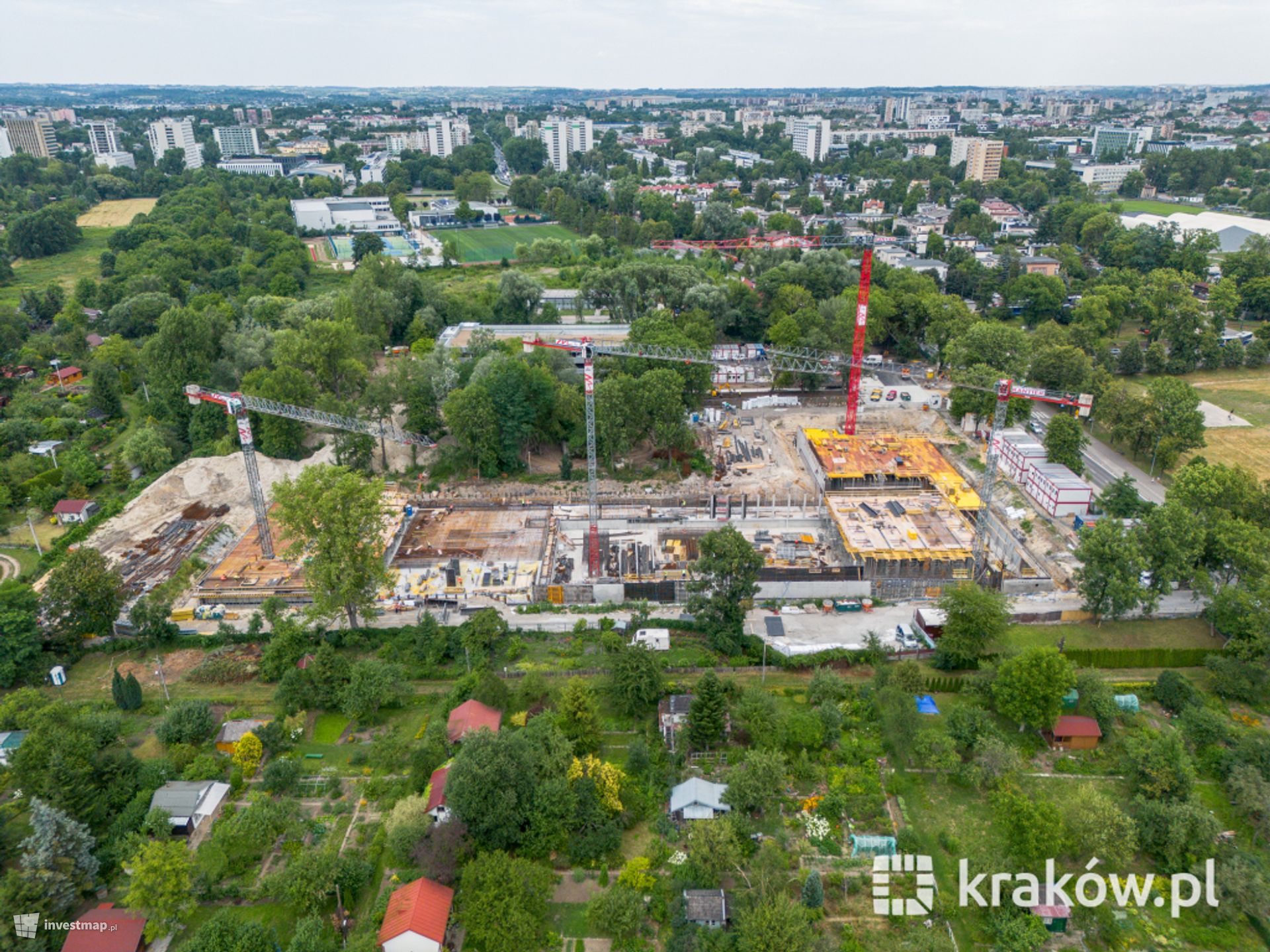 Budowa Krakowskiego Centrum Muzyki w Cichym Kąciku rośnie w oczach 