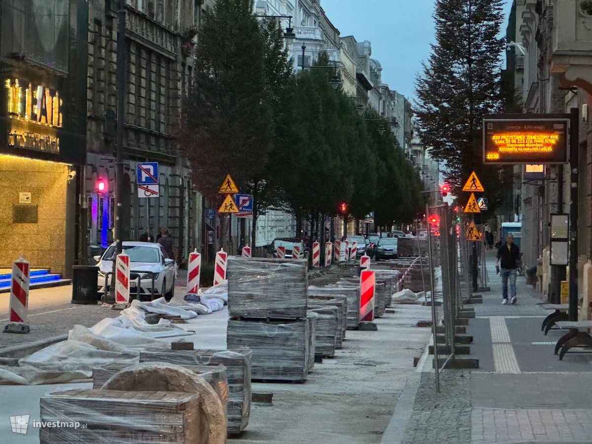 Zdjęcie Rewitalizacja Obszarowa Centrum Łodzi, Projekt nr 1 – obszar ograniczony ulicami: Wschodnią, Rewolucji 1905 r., Kilińskiego, Jaracza fot. Wojciech Jenda