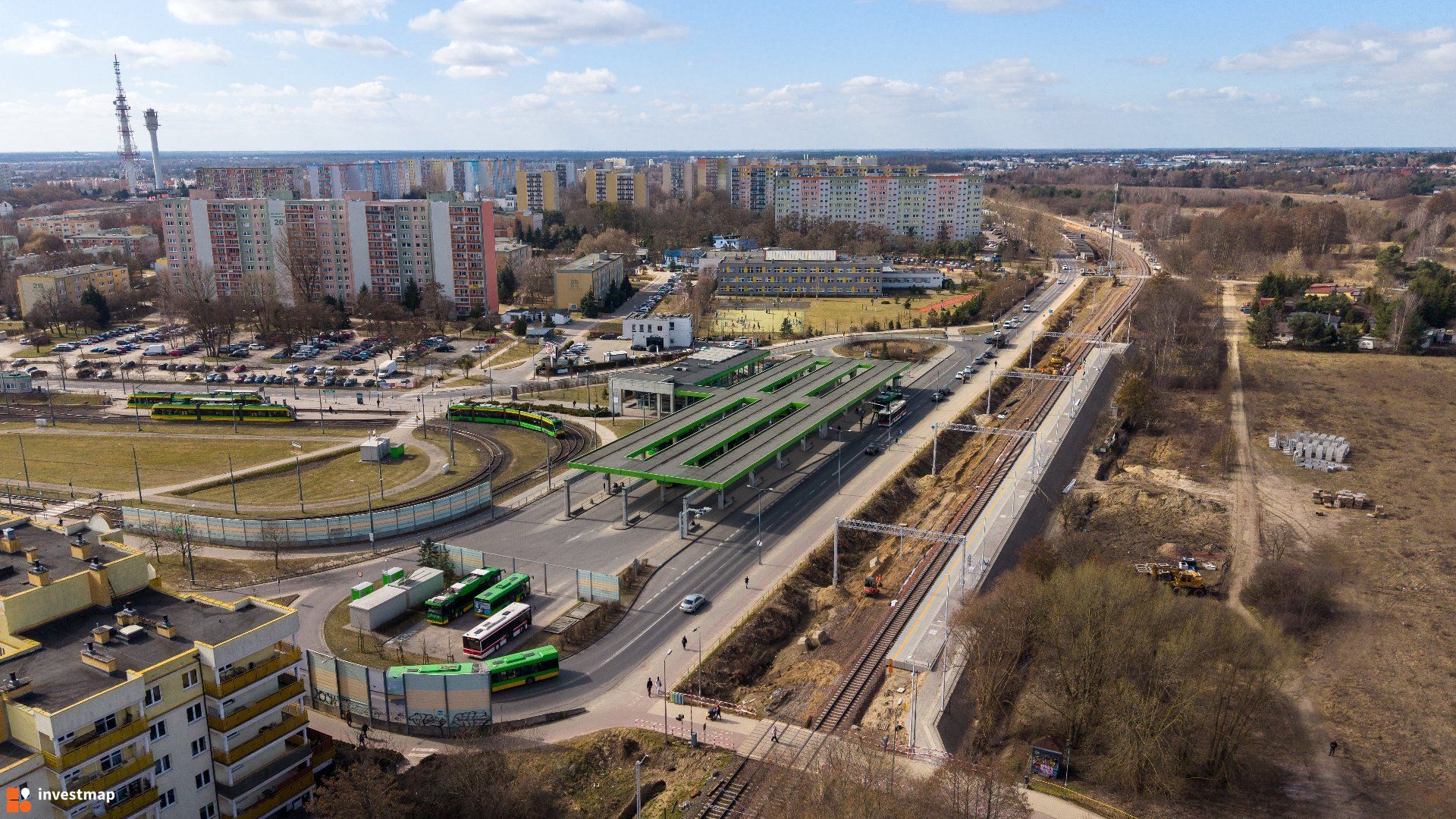 Przy modernizowanej przez obwodnicy kolejowej Poznania powstaną węzły przesiadkowe