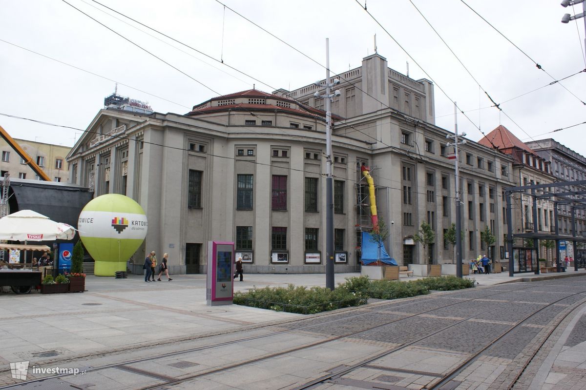 Zdjęcie [Katowice] Remont Teatru Wyspiańskiego, ul. Teatralna 2 fot. Damian Daraż 