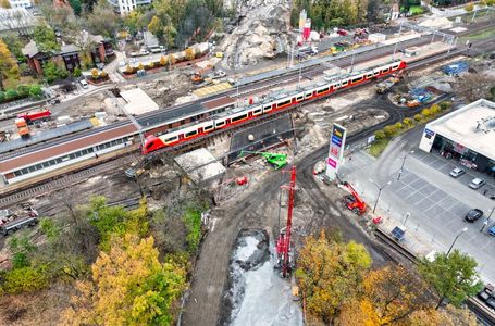 W Warszawie postępują prace przy budowie tuneli w Rembertowie i Wesołej [FILM+ZDJĘCIA]