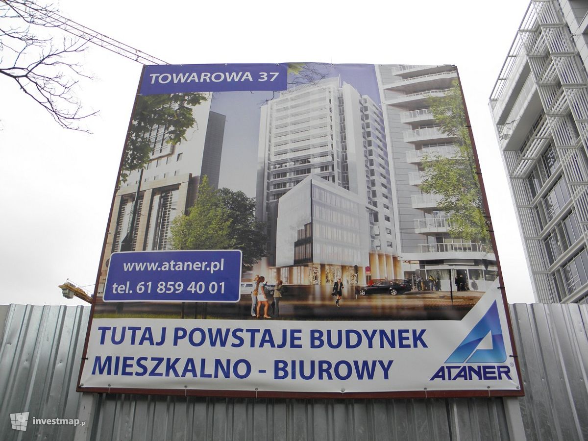 Zdjęcie [Poznań] Towarowa 37 fot. PieEetrek 