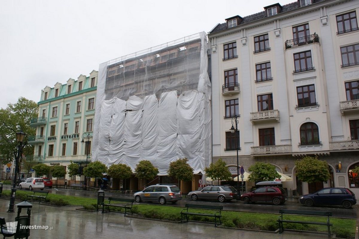 Zdjęcie [Kraków] Remont Kamienicy, Plac Matejki 7 fot. Damian Daraż 