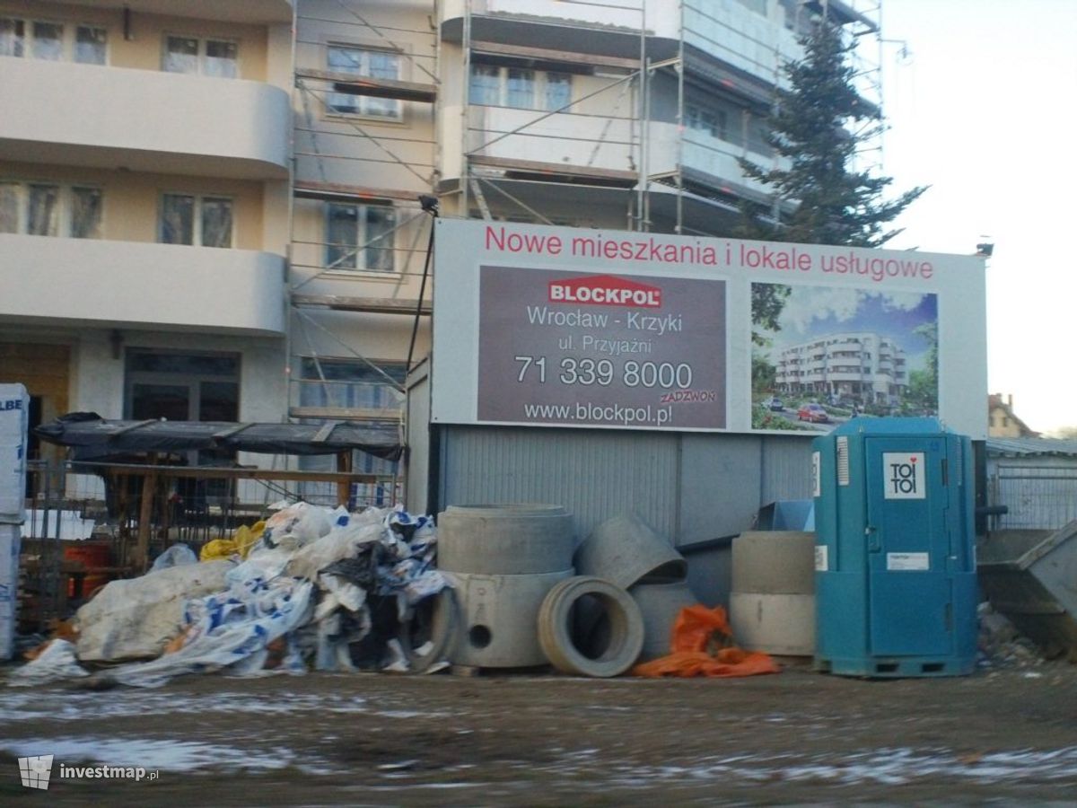 Zdjęcie [Wrocław] Budynek wielorodzinny "Przyjazny Zakątek" fot. Orzech 