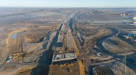 Trwa budowa drogi ekspresowej S7 na odcinku Widoma - Kraków Nowa Huta [FILMY+ZDJĘCIA]