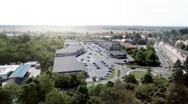 Rozpoczęła się budowa parku handlowego KORONA w Krośnie Odrzańskim [WIZUALIZACJE]