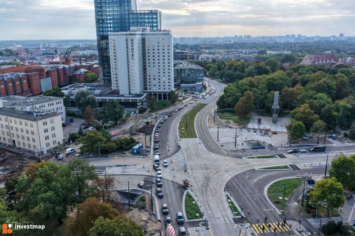 Zdjęcie Trasa tramwajowa, ul. Ratajczaka fot. Orzech 