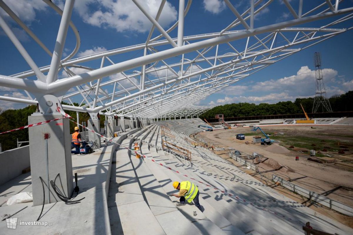 Zdjęcie [Wrocław] Stadion Olimpijski (remont) fot. Jan Hawełko 