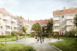 Jesienią ruszy we Wrocławiu I etap budowy wielkiego osiedla  PFR S.A. z 1300 mieszkaniami [WIZUALIZACJE]