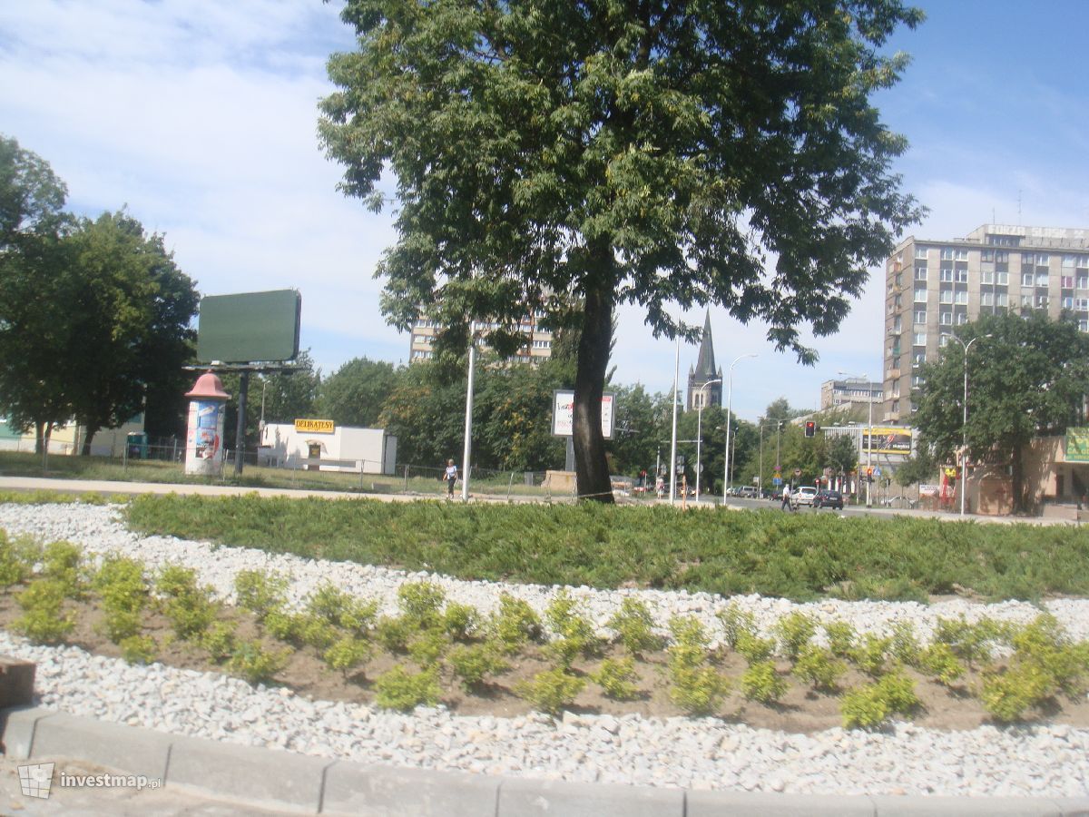 Zdjęcie [Wrocław-Krzyki] Przebudowa układu drogowego wokół Sky Tower fot. Jan Augustynowski