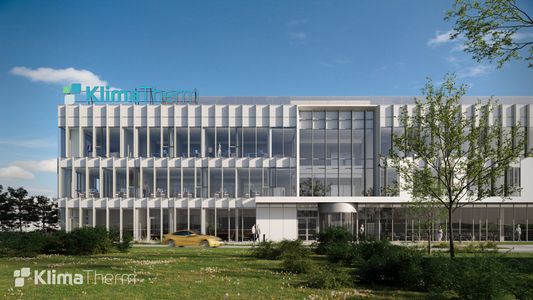 Firma Klima-Therm buduje zeroenergetyczny budynek AZYMUTALNA w Gdańsku [WIZUALIZACJE]