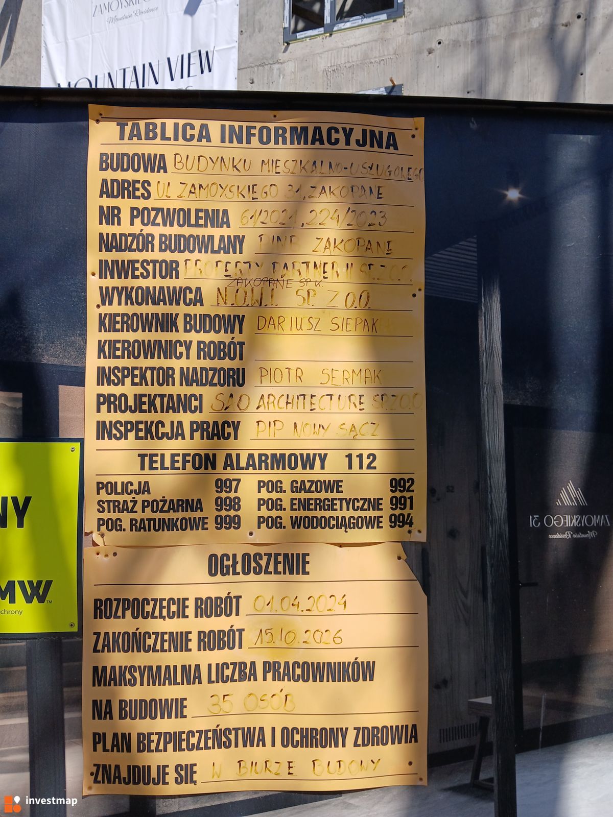 Zdjęcie Zamoyskiego 31 fot. Wojciech Jenda