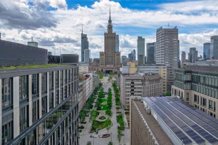 Przebudowana ul. Złota prawie gotowa. Z betonowego parkingu w centrum zmieniła się w zielony deptak [ZDJĘCIA]