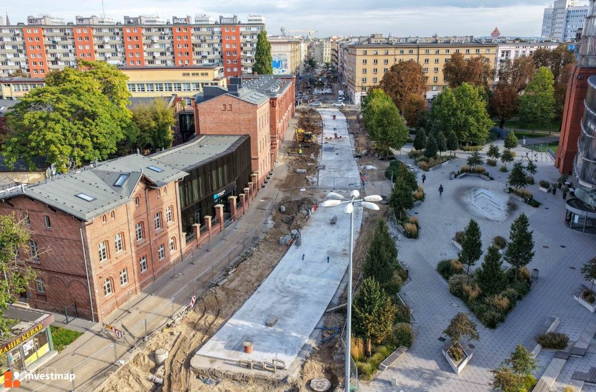 Zdjęcie Trasa tramwajowa, ul. Ratajczaka fot. Orzech 