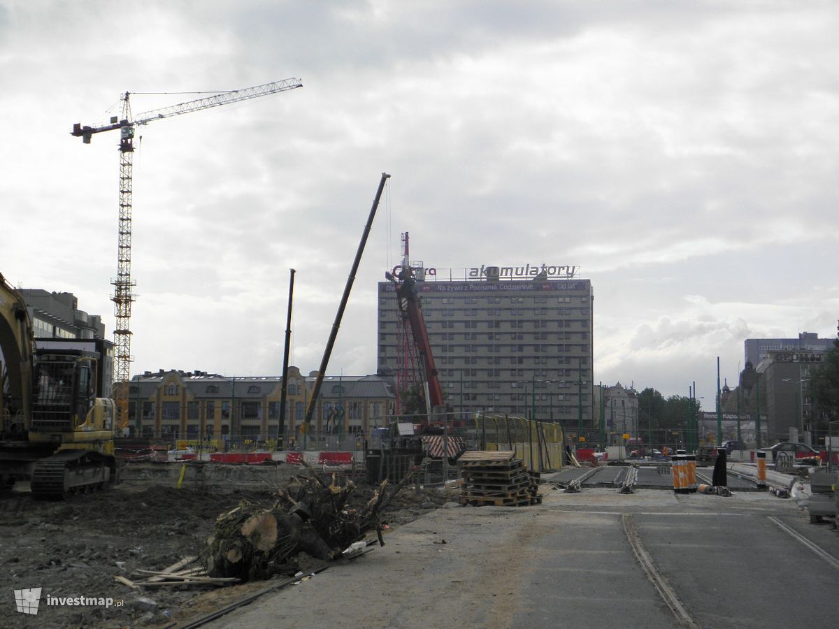 Zdjęcie [Poznań] Przebudowa węzła Rondo Kaponiera fot. PieEetrek 