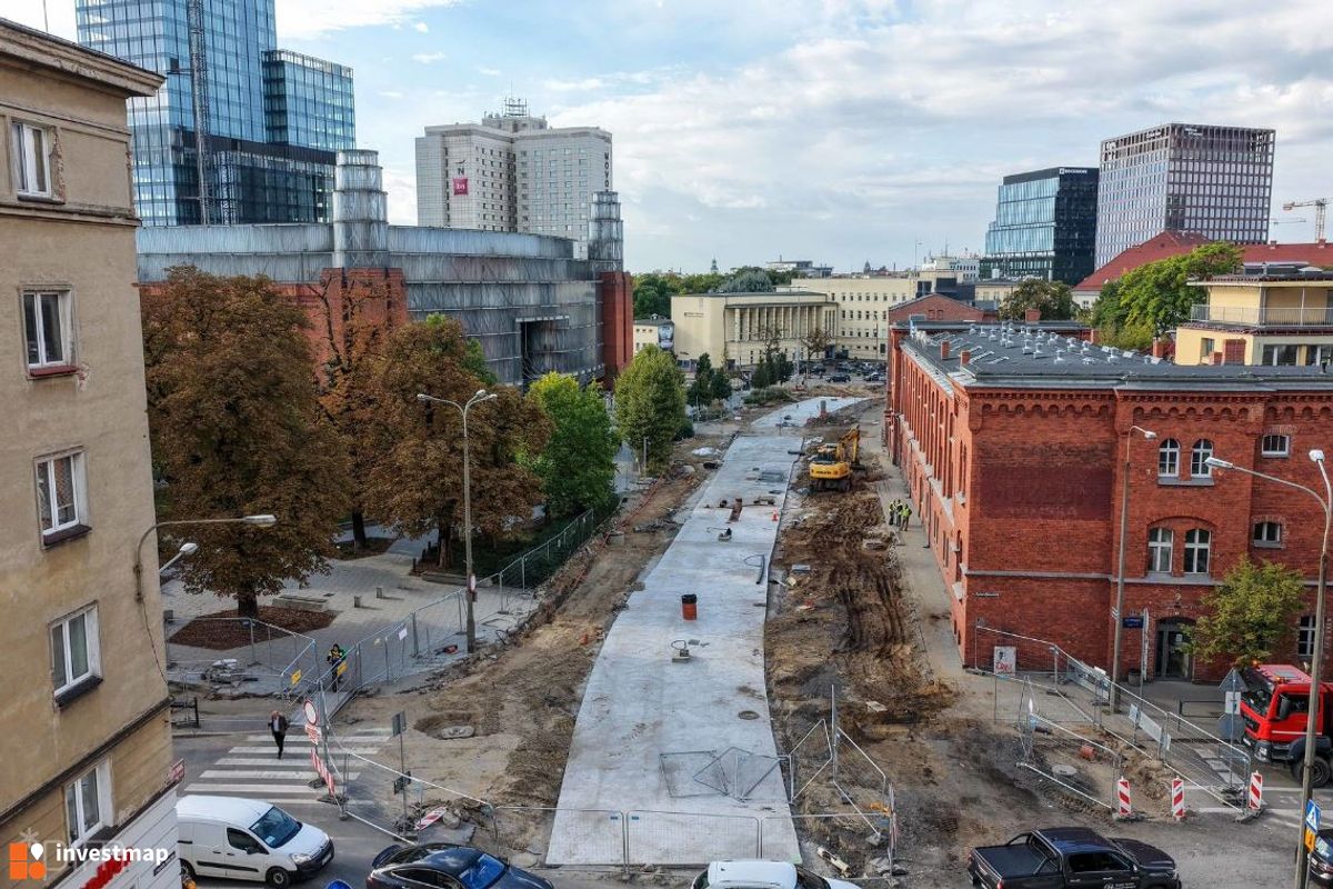 Zdjęcie Trasa tramwajowa, ul. Ratajczaka fot. Orzech 