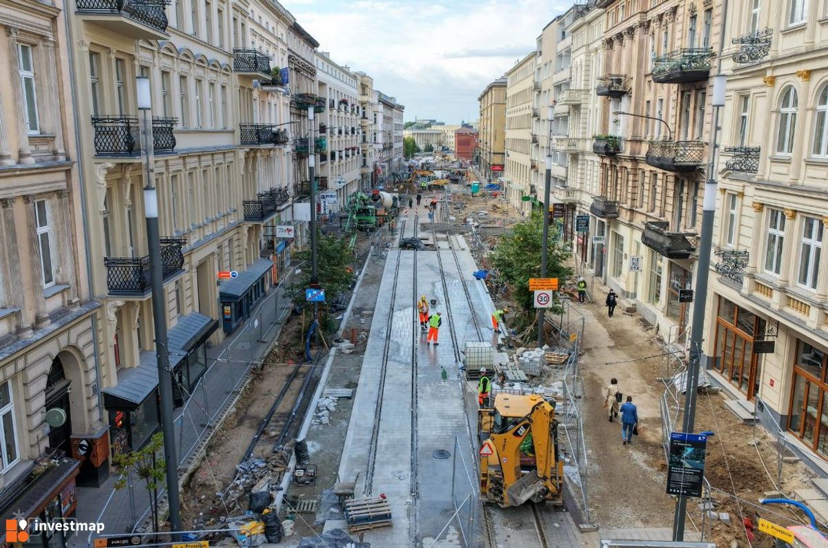 Zdjęcie Trasa tramwajowa, ul. Ratajczaka fot. Orzech 