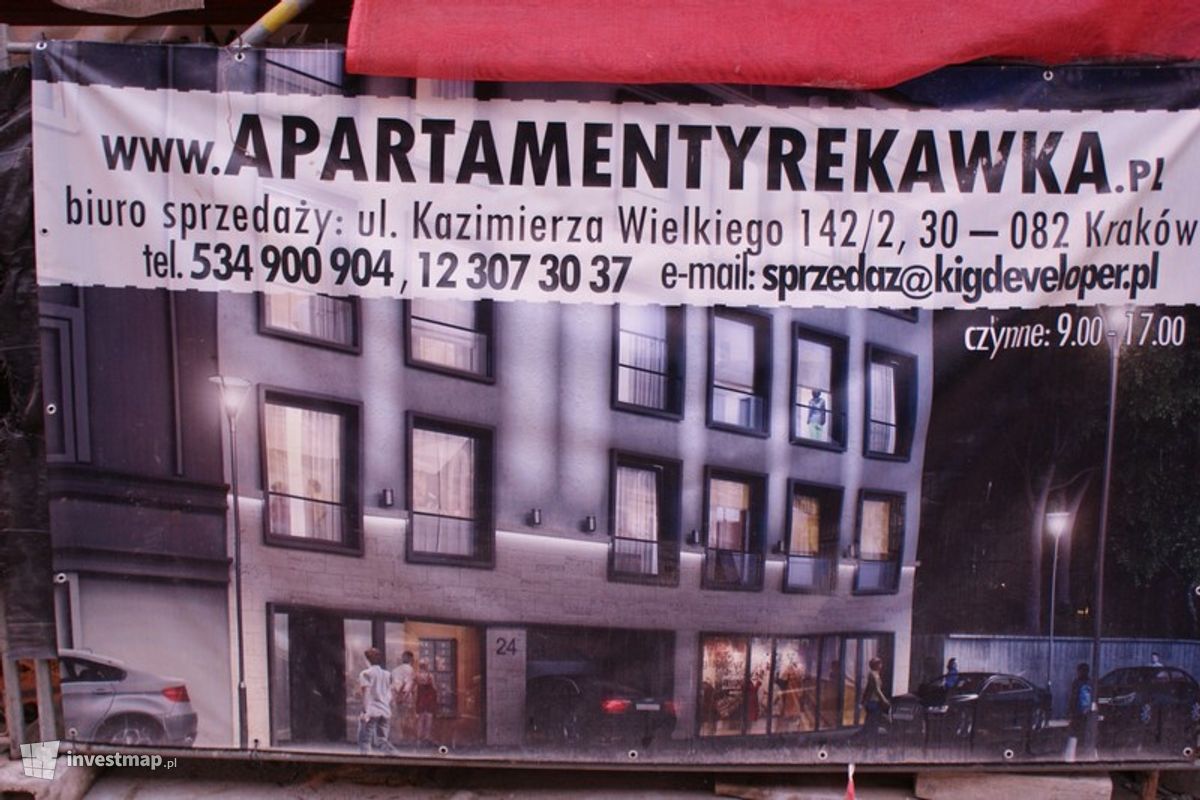 Zdjęcie [Kraków] APARTAMENTY  R Ę K A W K A  ul. Rękawka 24 fot. Damian Daraż 