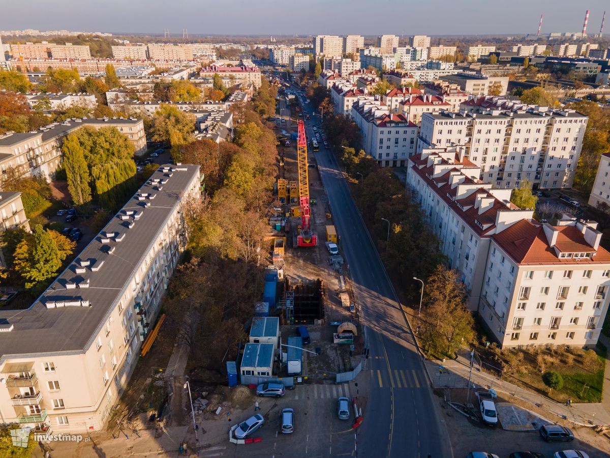 Zdjęcie Linia tramwajowa na Wilanów fot. Jakub Zazula 