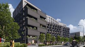 W miejscu dawnego biurowca w Krakowie, powstanie duży budynek z lokalami inwestycyjnymi [WIZUALIZACJE]