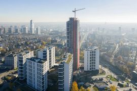121-metrowa wieża ATAL Sky+ zmienia panoramę Katowic [ZDJĘCIA+WIZUALIZACJE]