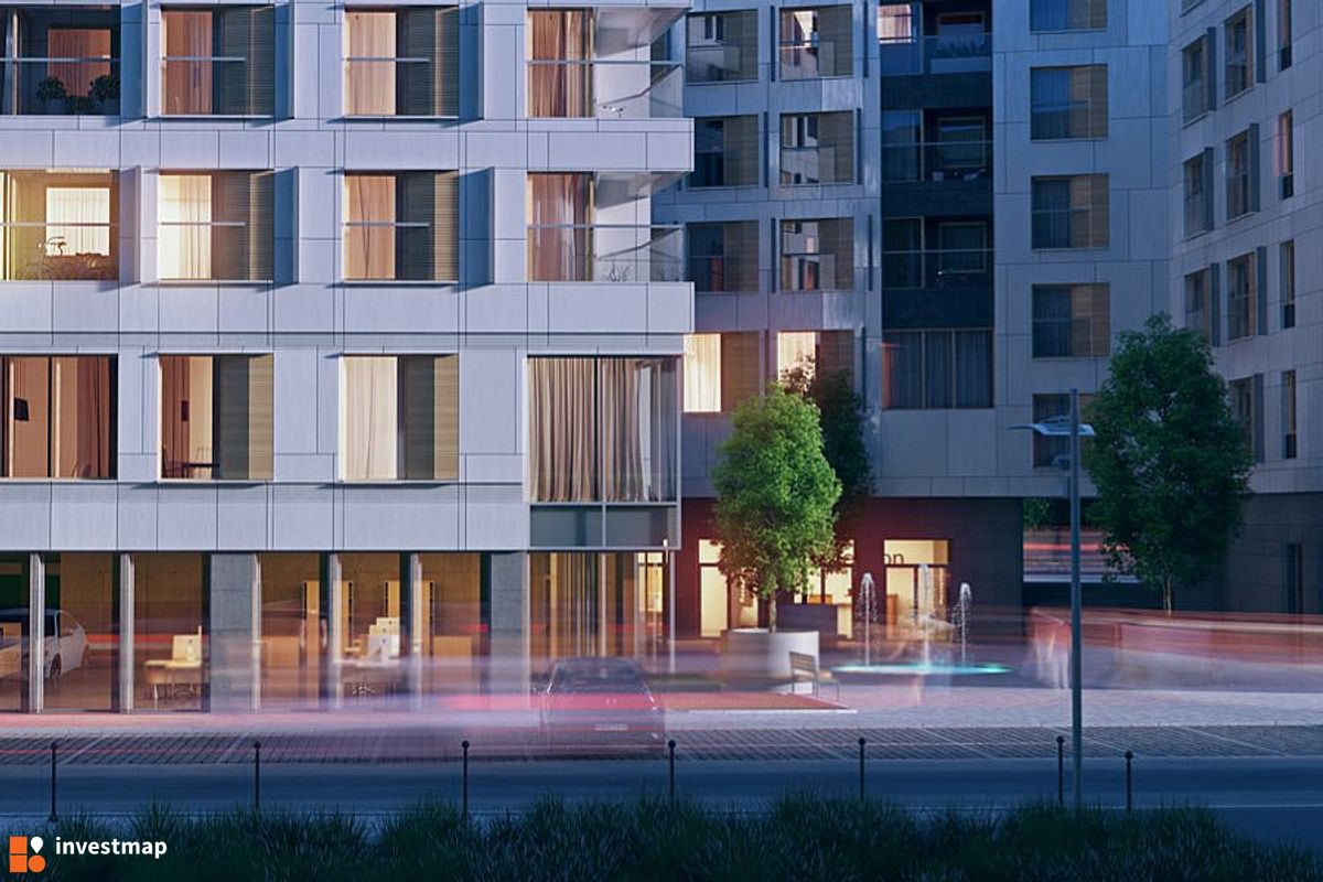 Wizualizacja [Warszawa] Kompleks apartamentowo-biurowy "Solec Residence" dodał Jan Hawełko 