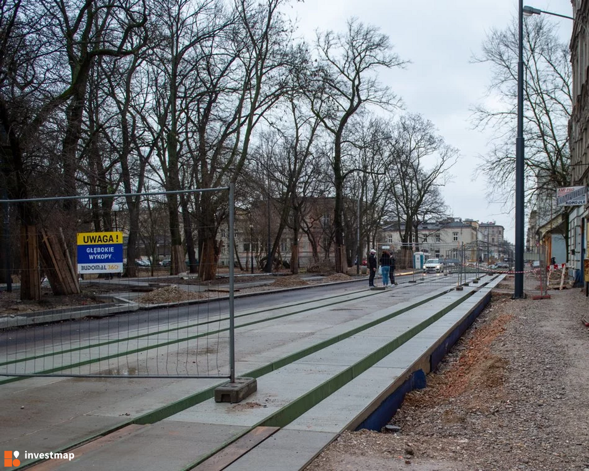 Zdjęcie Remont ul. Przybyszewskiego fot. Wojciech Jenda