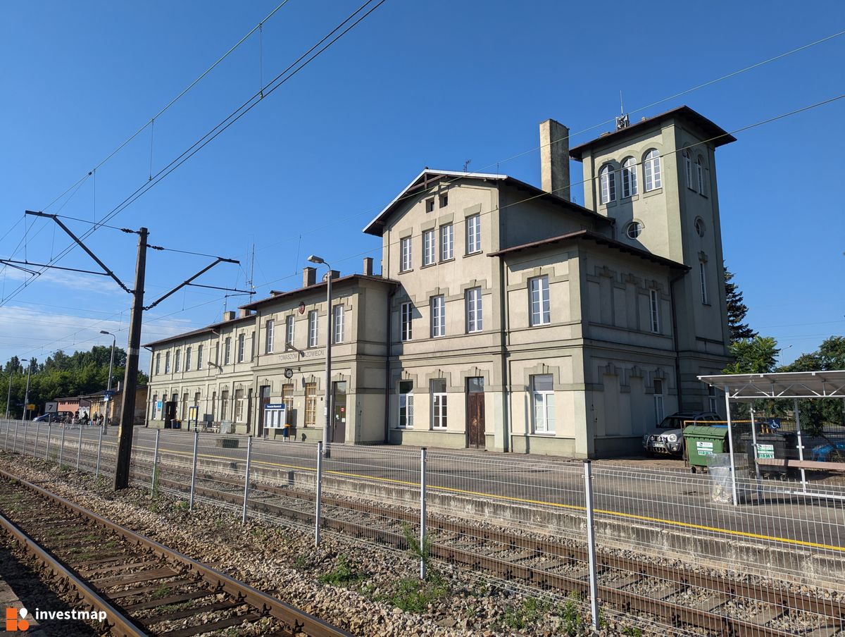 Zdjęcie Dworzec PKP w Tomaszowie Mazowieckim (modernizacja) fot. Jakub Zazula 
