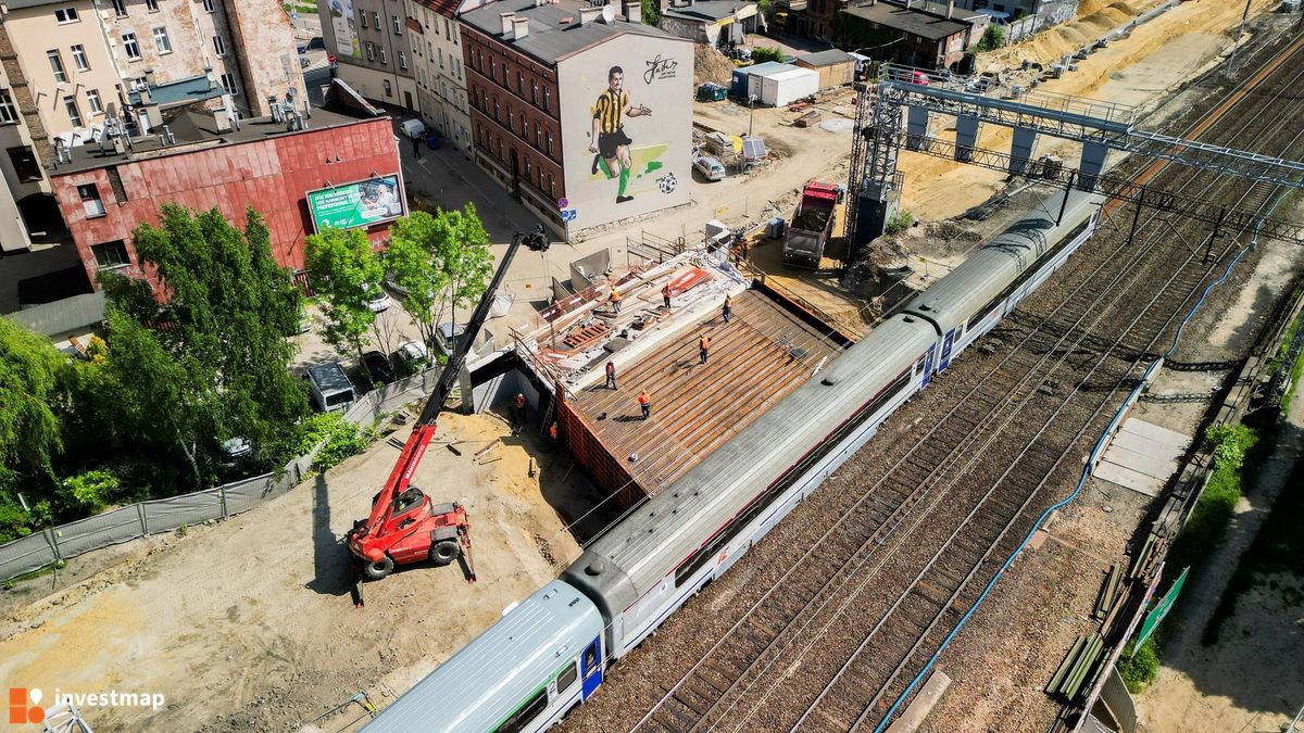 Zdjęcie Modernizacja linii Będzin – Katowice Piotrowice fot. Orzech 