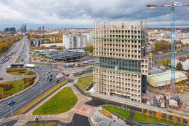 Nowa ikona Poznania? Powstaje biurowiec Industrial [FILM+ZDJĘCIA+WIZUALIZACJE]