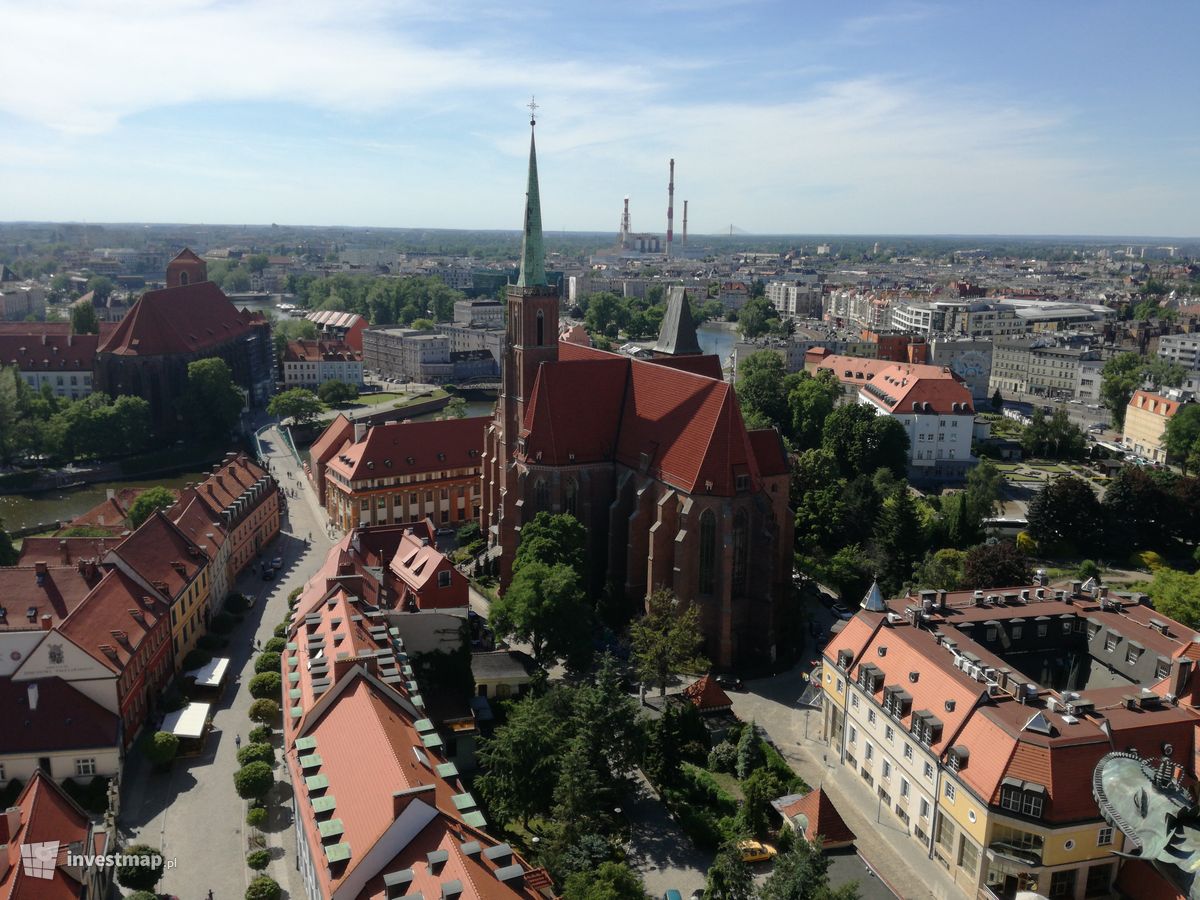 Zdjęcie [Wrocław] Kościół pw. św. Krzyża fot. Jan Augustynowski