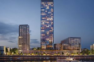 We Wrocławiu powstaje blisko 140-metrowy wieżowiec Quorum Tower [FILM+WIZUALIZACJE]