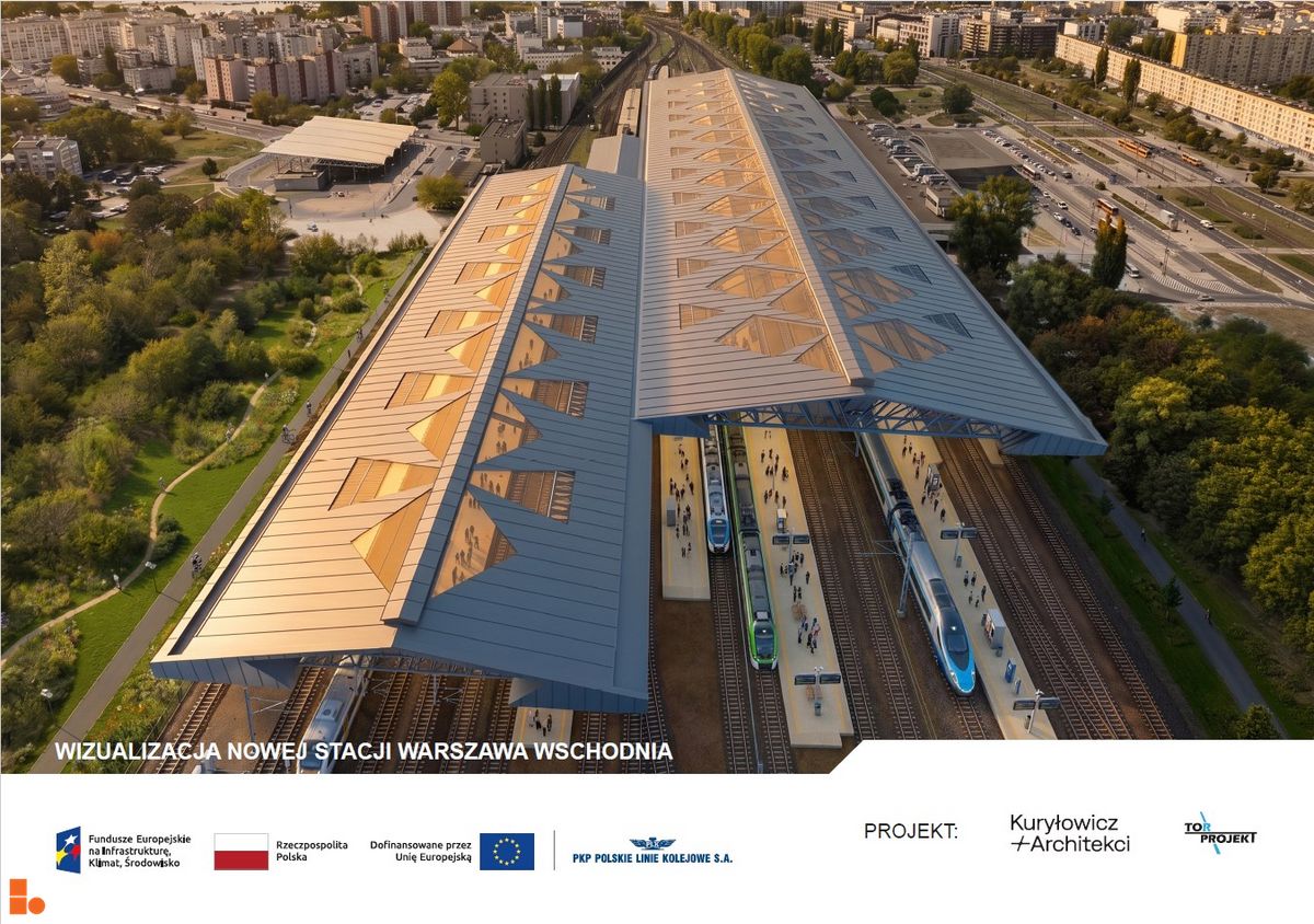 Wizualizacja Dworzec "Warszawa Wschodnia" (remont) dodał Orzech 