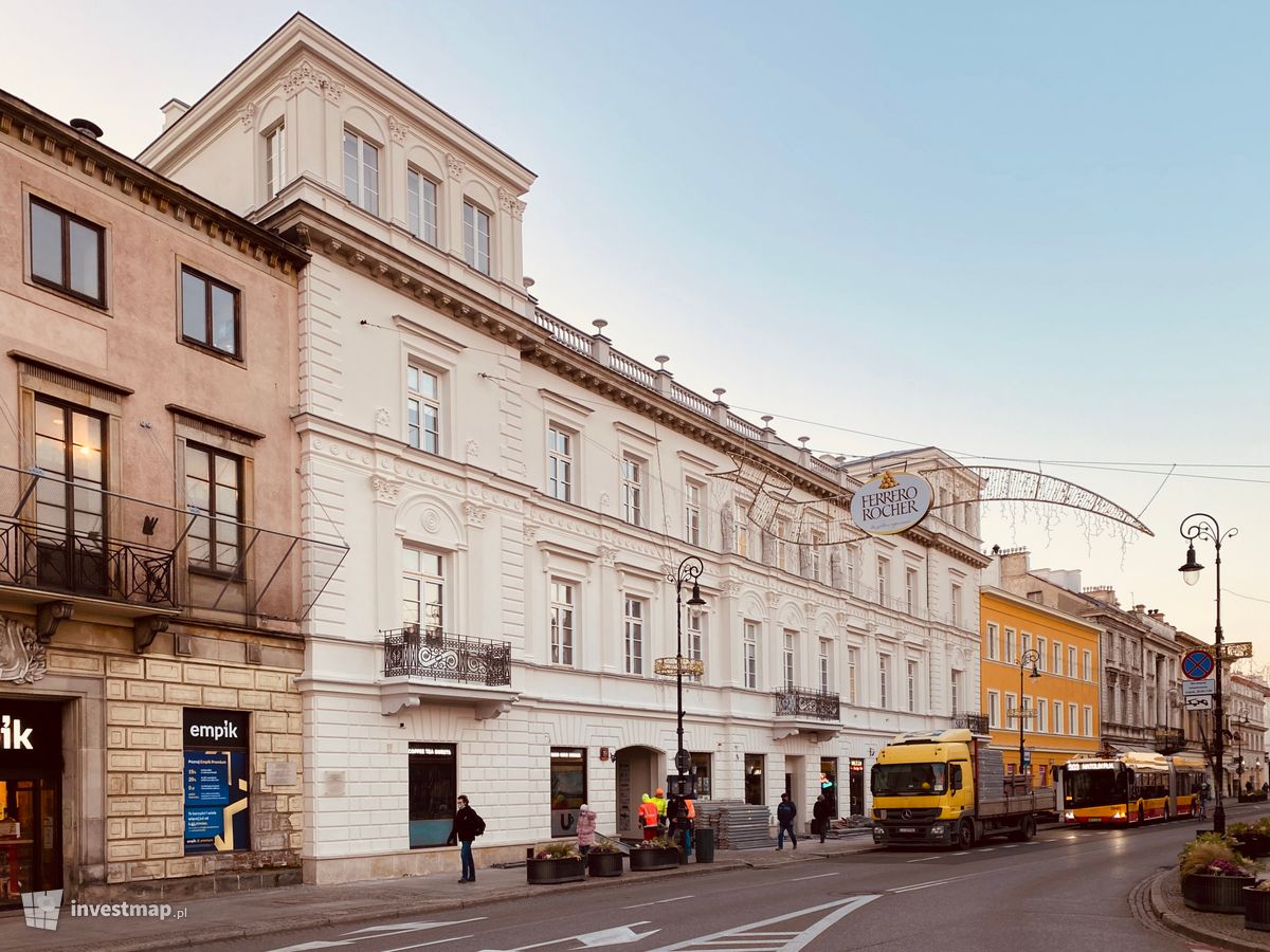 Zdjęcie Remont Pałacu Kossakowskich fot. Jan Augustynowski