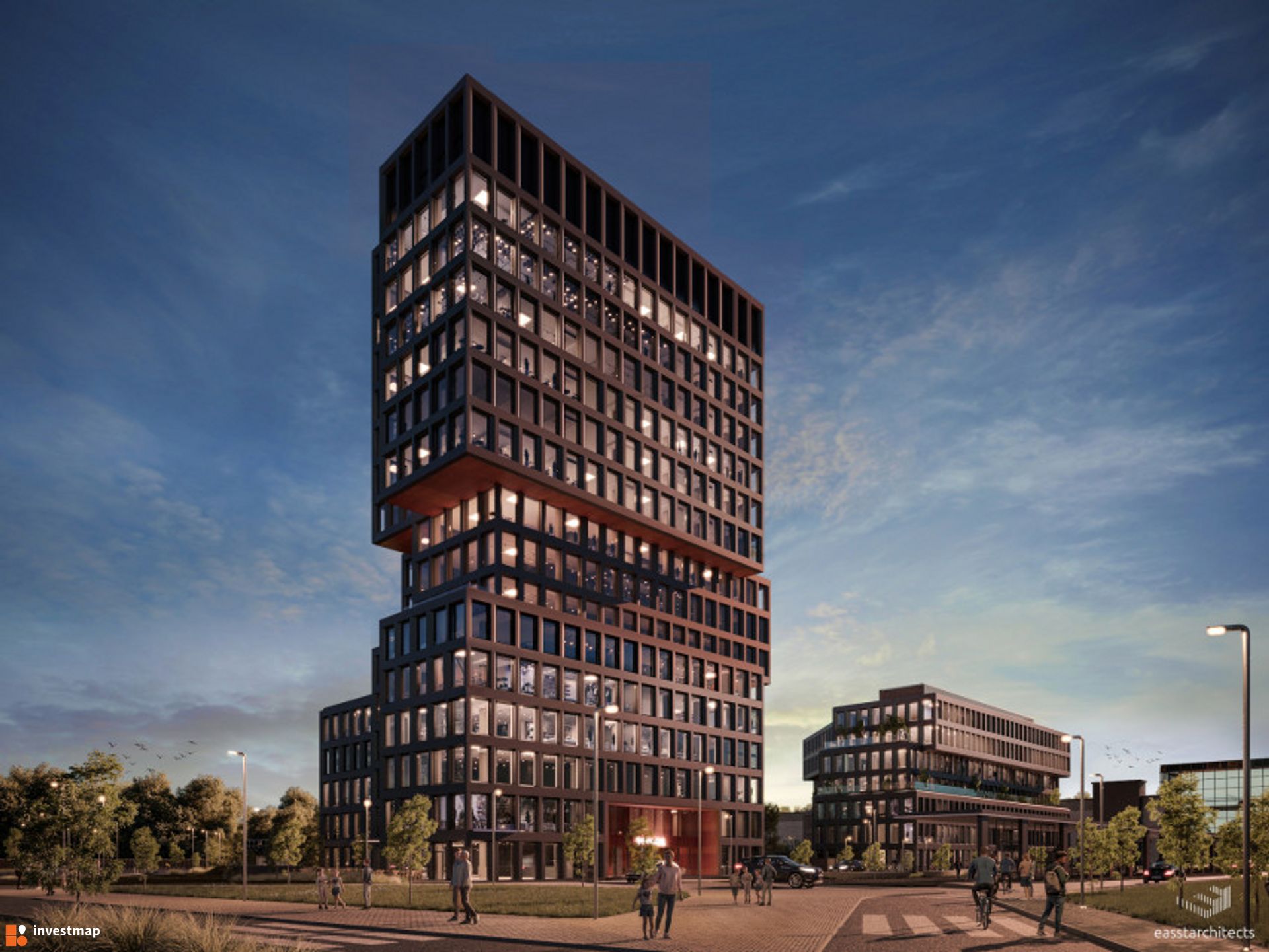 Nowy biurowiec o oryginalnej architekturze wzbogaci panoramę Poznania