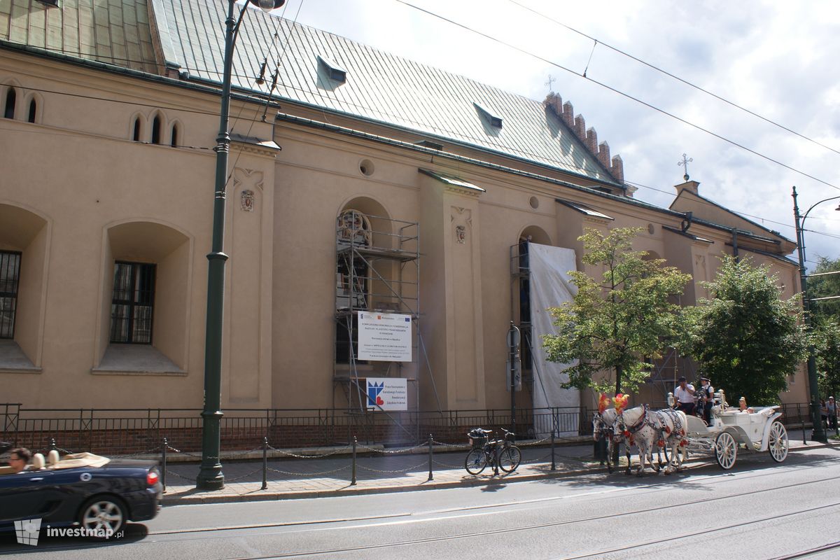 Zdjęcie [Kraków] Renowacja Bazyliki i Klasztoru Franciszkanów, ul. Franciszkańska fot. Damian Daraż 