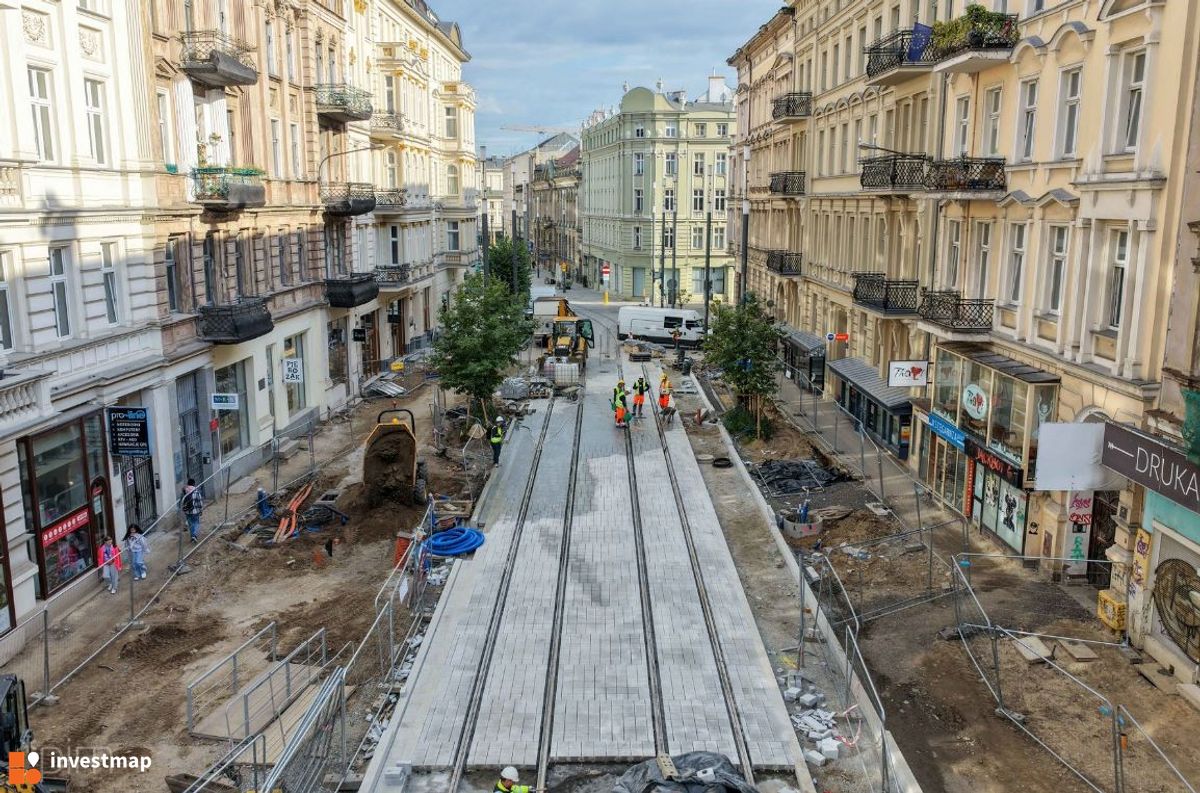 Zdjęcie Trasa tramwajowa, ul. Ratajczaka fot. Orzech 