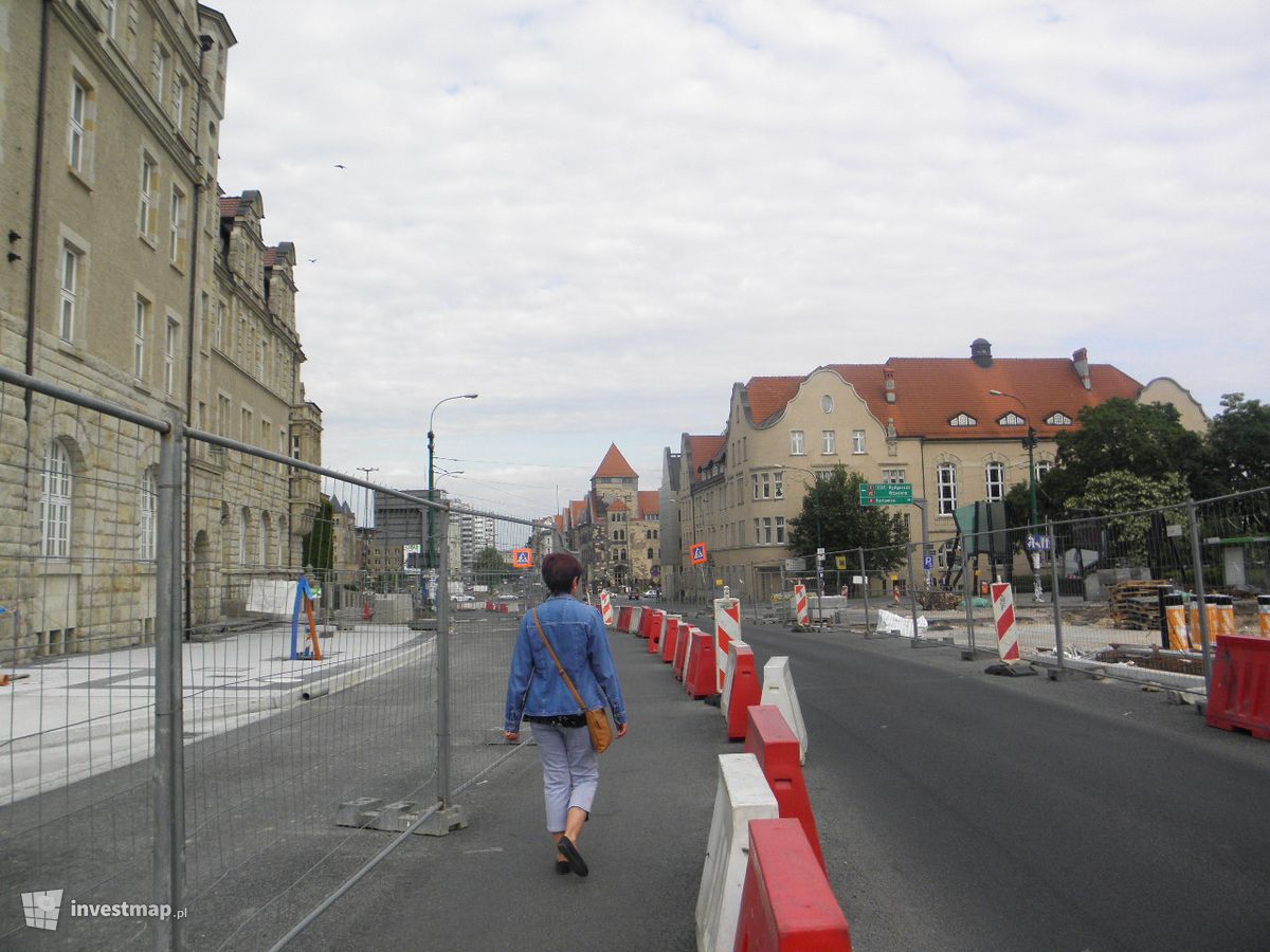 Zdjęcie [Poznań] Przebudowa węzła Rondo Kaponiera fot. PieEetrek 