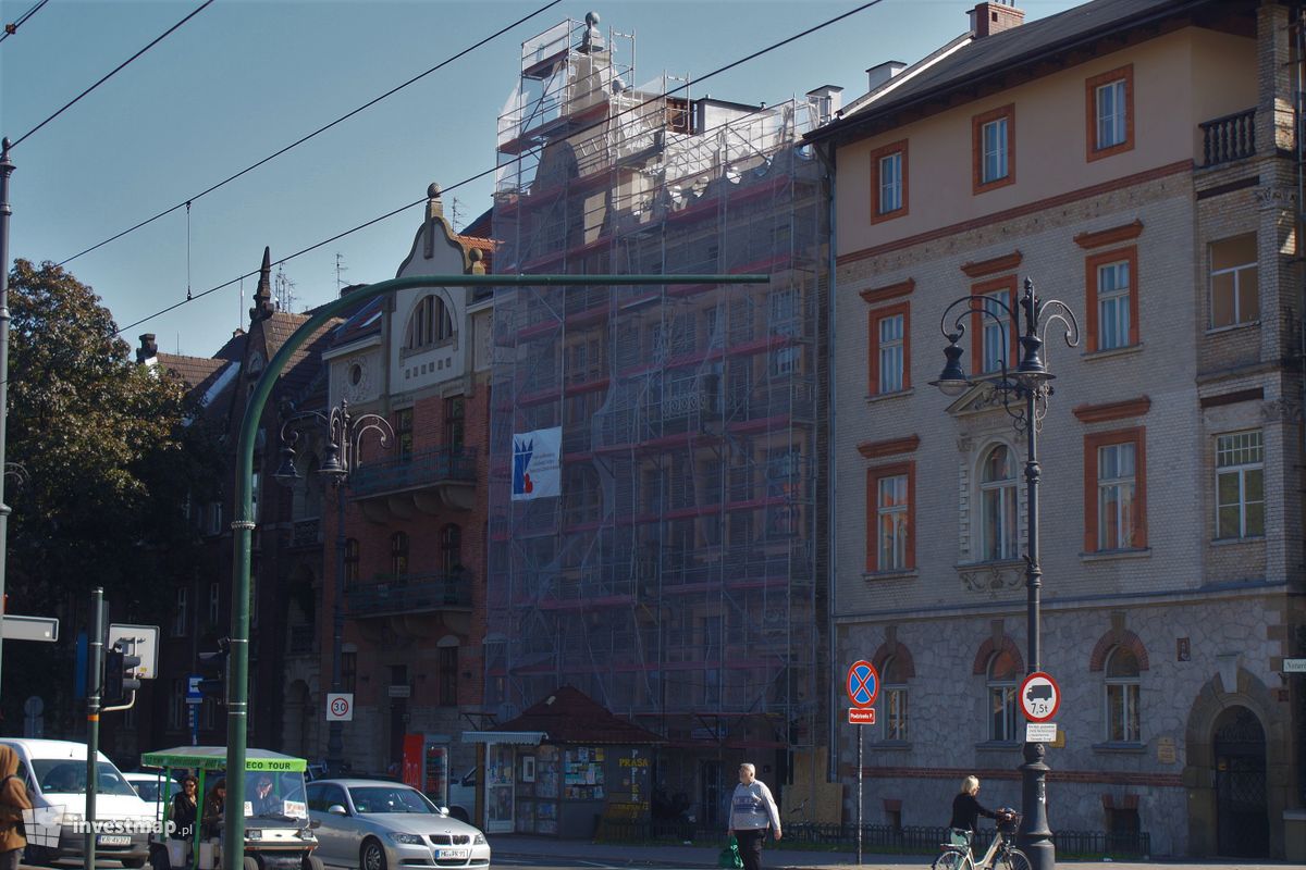 Zdjęcie [Kraków] Remont Kamienicy, ul. Piłsudskiego 38 fot. Damian Daraż 